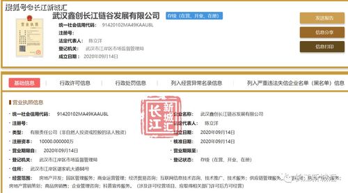 又一家高新企业在长江新区注册成立